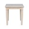 International Concepts Rectangle Java End Table, 24 W, 22 L, 25 in H, Wood, Unfinished OT-60E - alternate 5